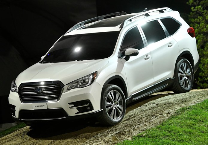 Subaru revela novo SUV Ascent com 8 lugares