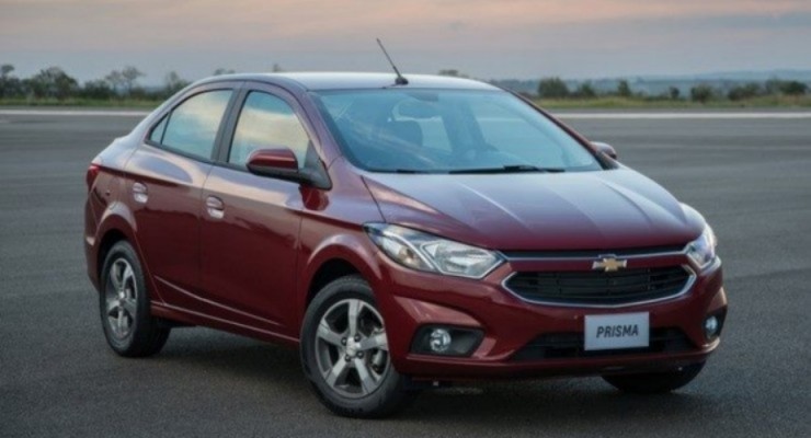5) Brasil - Chevrolet Prisma: 23.017 unidades