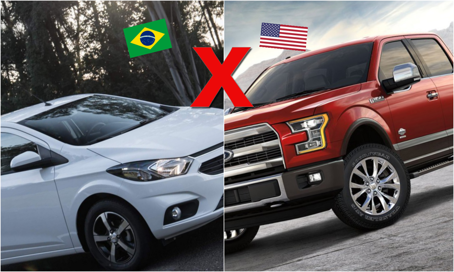 Brasil x EUA: confira o ranking dos 10 carros mais vendidos até abril