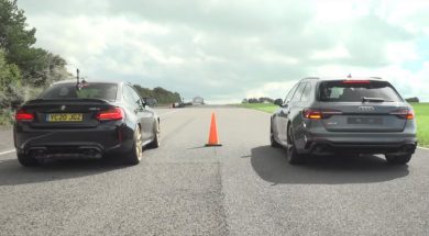 BMW M2 CS enfrenta a Audi RS4 Avant no quarto
